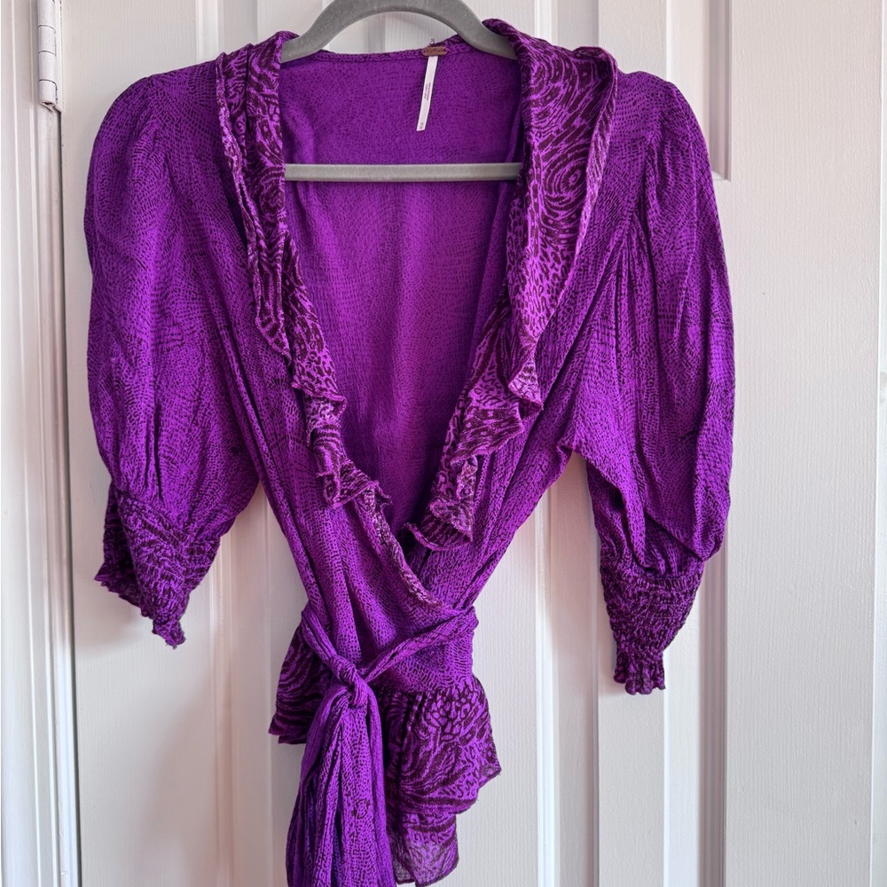Free People wrap top